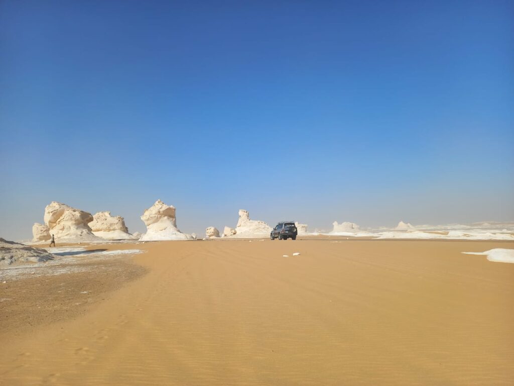 Weiße Wüste – eine andere Welt aus Kalkstein