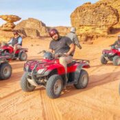 Wüstentour ab Marsa Alam | 5-stündige Quad Tour + Kamelritt + Abendessen